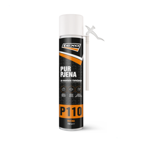 Texo PU pjena obična ručna 750 ml