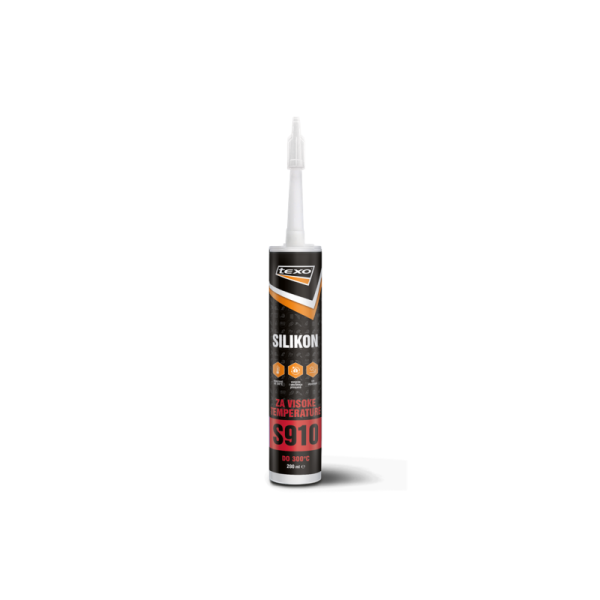 TEXO Silikon za visoke temeprature 300 °C 280ml