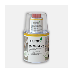 OSMO 6100 2K Wood Oil - Bezbojni mat 0,375 L